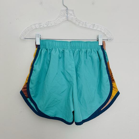 Nike Blue Tempo Geo Print Running Shorts Women’s Size S - Picture 5 of 7